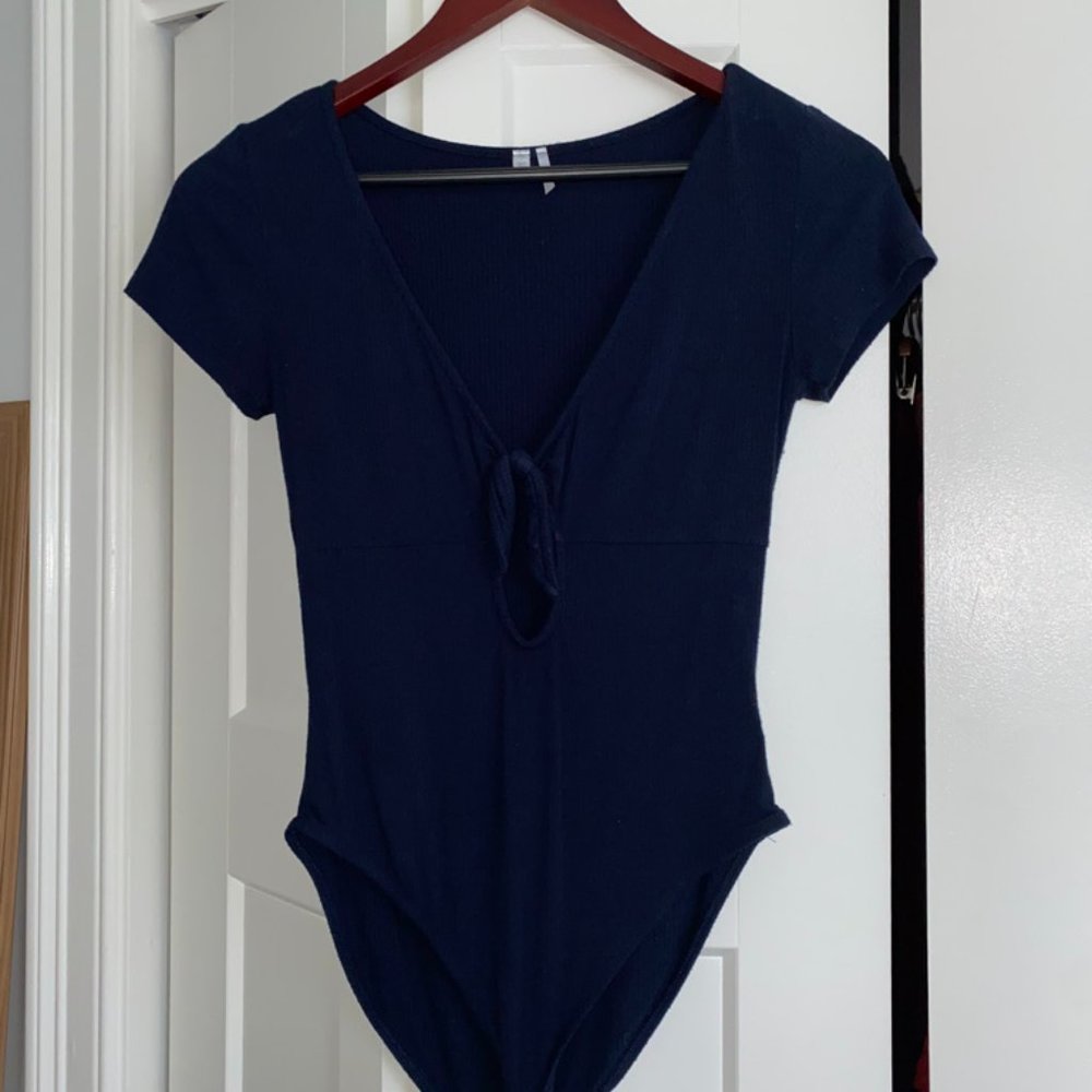 Dark Navy Blue Bodysuit